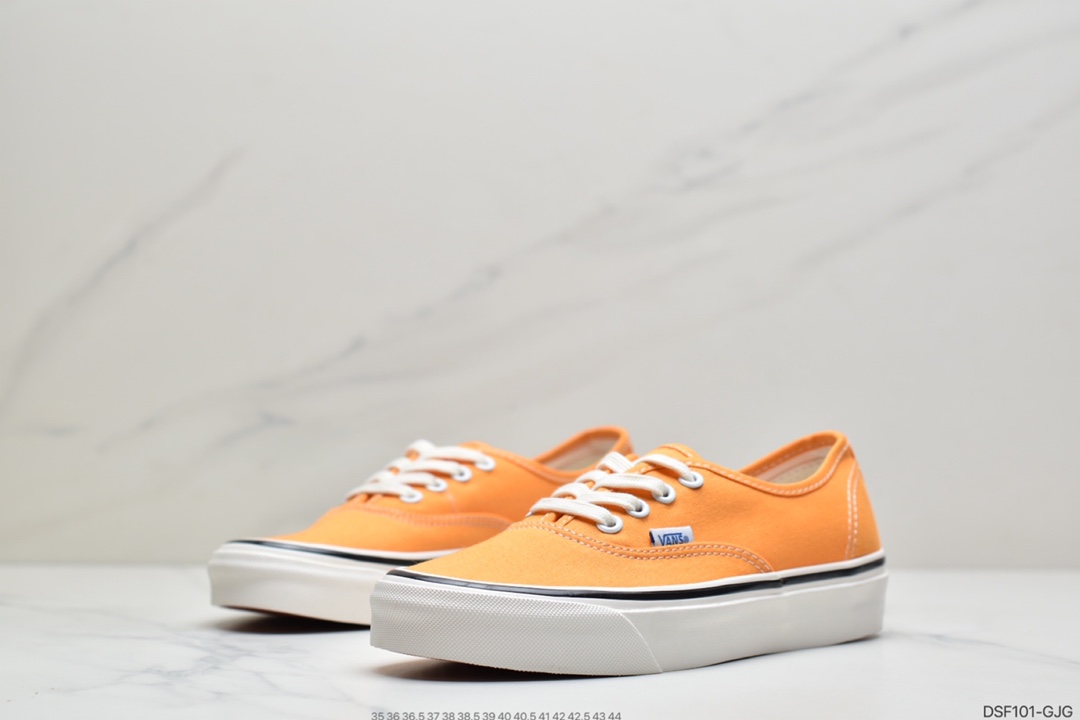 105 万斯Vans Authentic 44DX经典安娜海姆 4孔低帮硫化滑板鞋复古AUT高端硫化