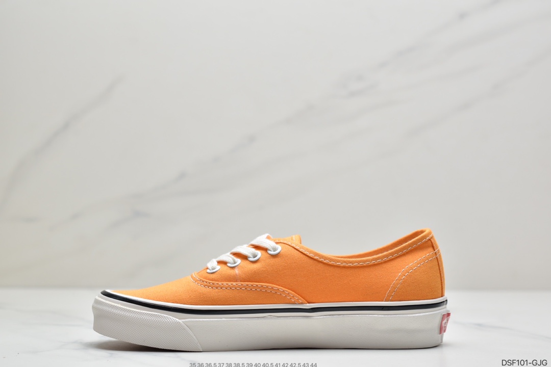 105 万斯Vans Authentic 44DX经典安娜海姆 4孔低帮硫化滑板鞋复古AUT高端硫化