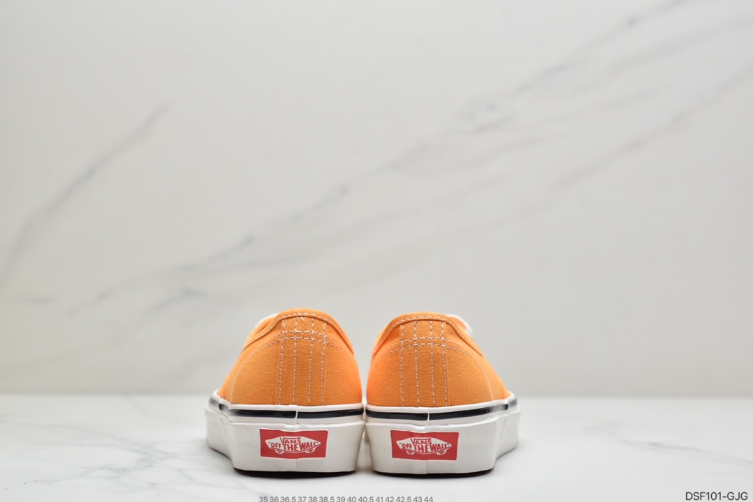 105 万斯Vans Authentic 44DX经典安娜海姆 4孔低帮硫化滑板鞋复古AUT高端硫化