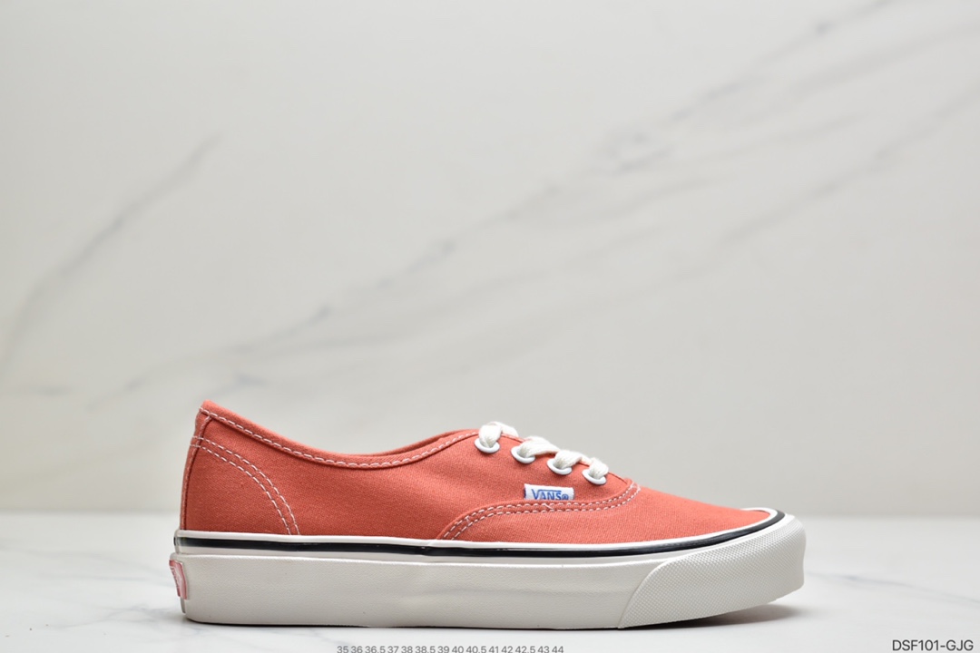 105 万斯Vans Authentic 44DX经典安娜海姆 4孔低帮硫化滑板鞋复古AUT高端硫化