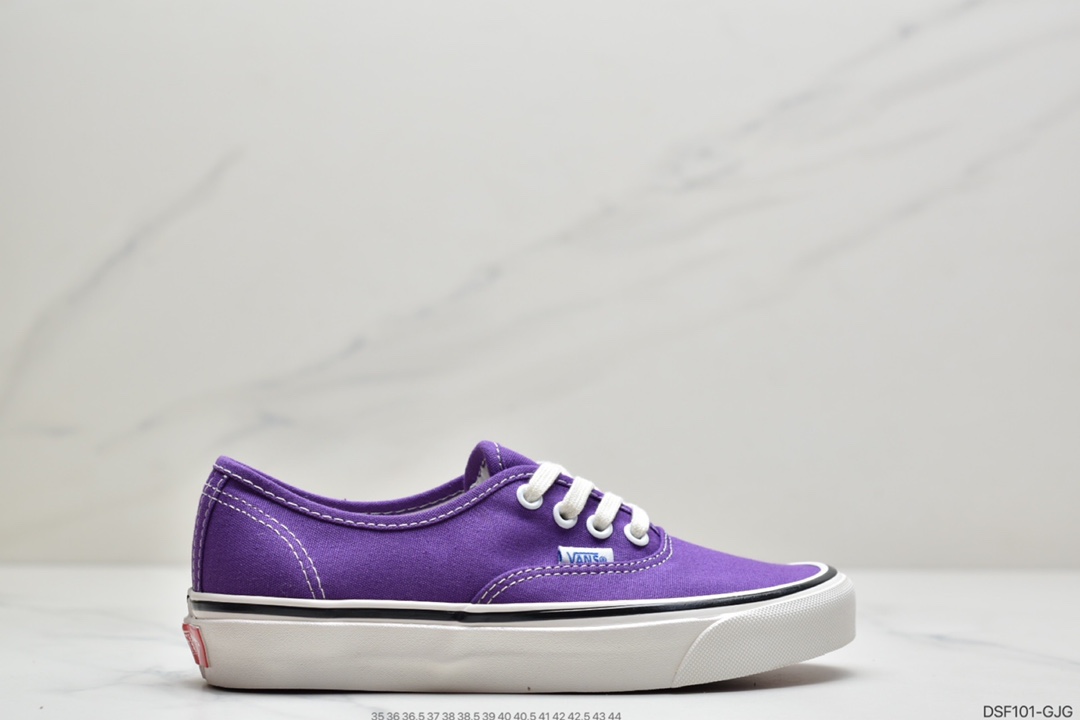 105 万斯Vans Authentic 44DX经典安娜海姆 4孔低帮硫化滑板鞋复古AUT高端硫化