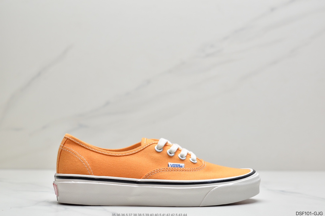 105 万斯Vans Authentic 44DX经典安娜海姆 4孔低帮硫化滑板鞋复古AUT高端硫化