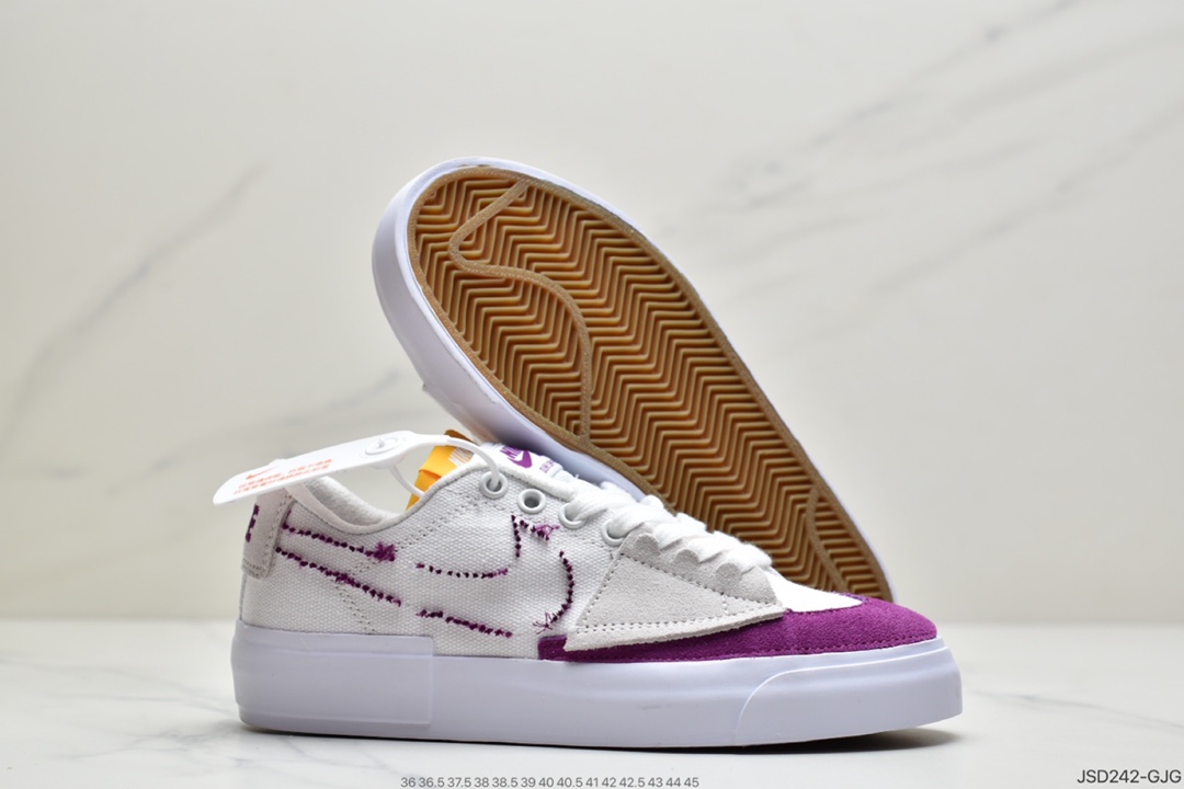 200 耐克Nike SB Zoom Blazer Mid Edge”Lakers” CI3833-402