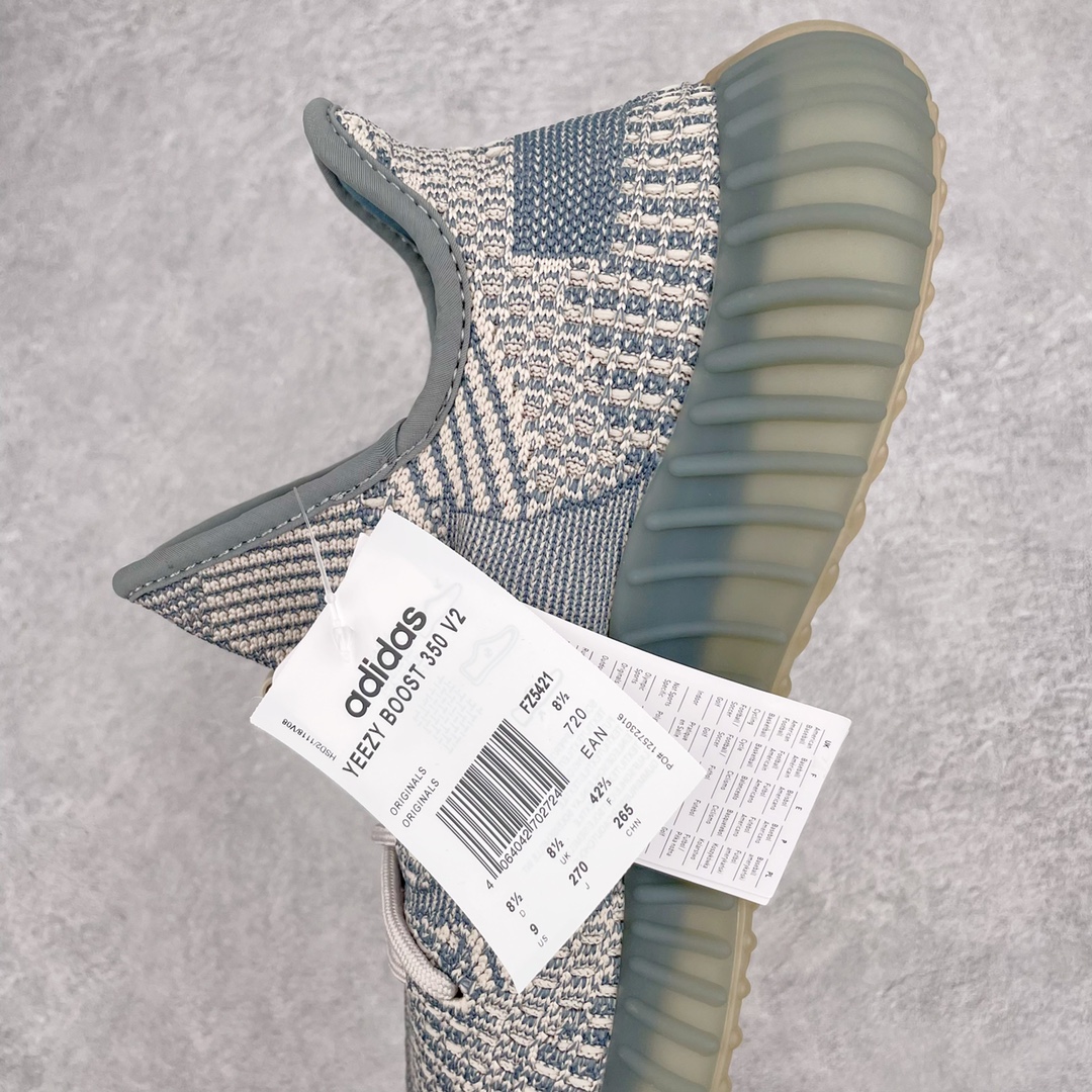 图片[7]-💰200 ＃K版纯原 巴斯夫福利‼Yeezy Boost 350 V2 新灰蓝 货号：FZ5421 市面中端最王炸版本 lw同源配套打造 全套原楦 原纸版 原鞋开模完美打造 采用辰元飞织鱼丝网原厂面 非进口机台 大底原厂半透明RB巴斯夫满钉大底  原厂东莞百宏3M反光鞋带 质感一致 原厂鑫成新粉原鞋垫 LOGO胶浆印花 钛金针与高士马克线针车精工打造 一切遵循原厂指令单采购同源原材 采购全套原厂进口材料 原纸版 原楦头 一切同源公司 大几率过验 混卖无压力‼️SIZE：36 36.5 37 38 38.5 39 40 40.5 41 42 42.5 43 44 44.5 45 46 47 编码：Mby2936070-运动鞋