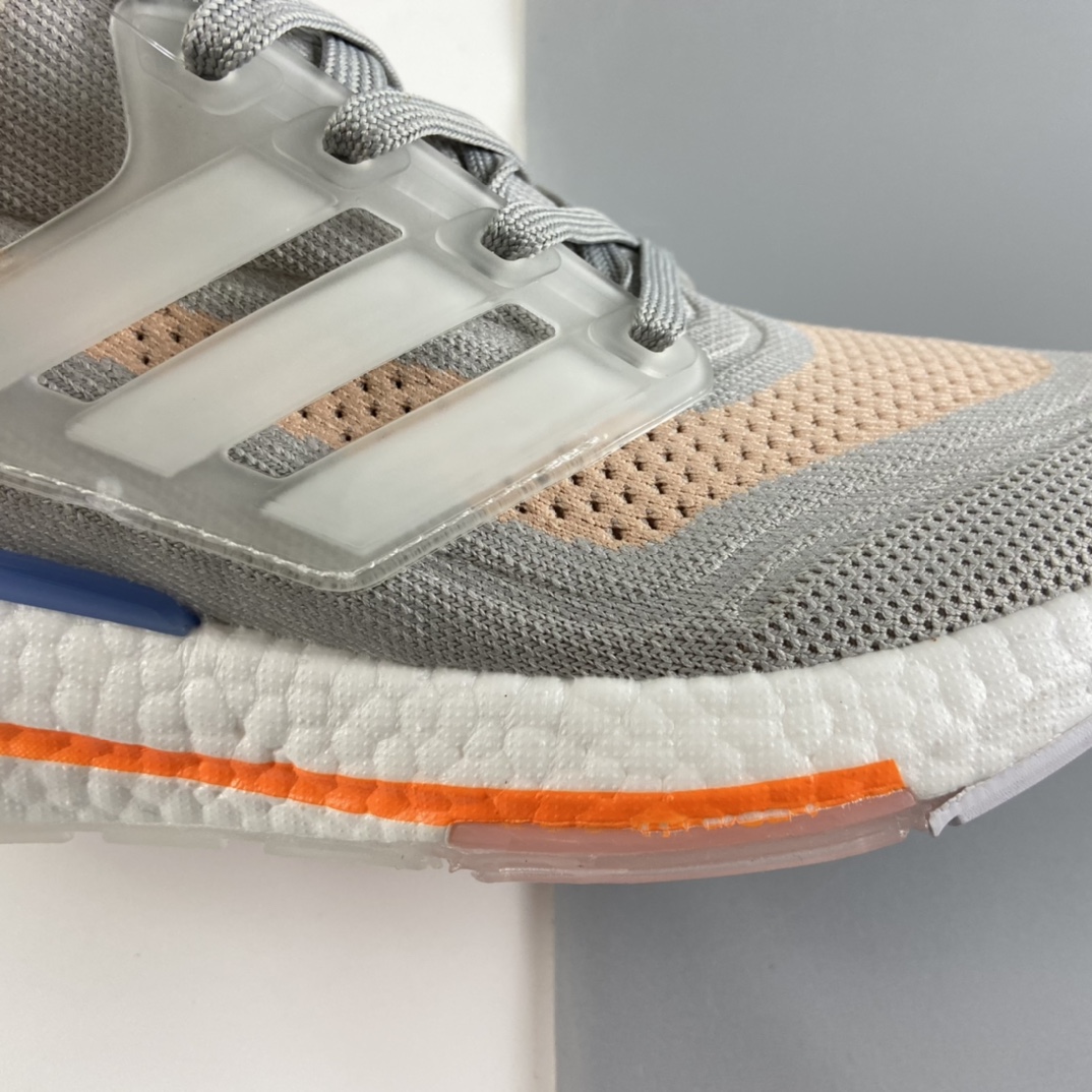 P200 AD UltraBoost 21 加厚爆米花袜套式针织鞋面休闲运动慢跑鞋 FY0396