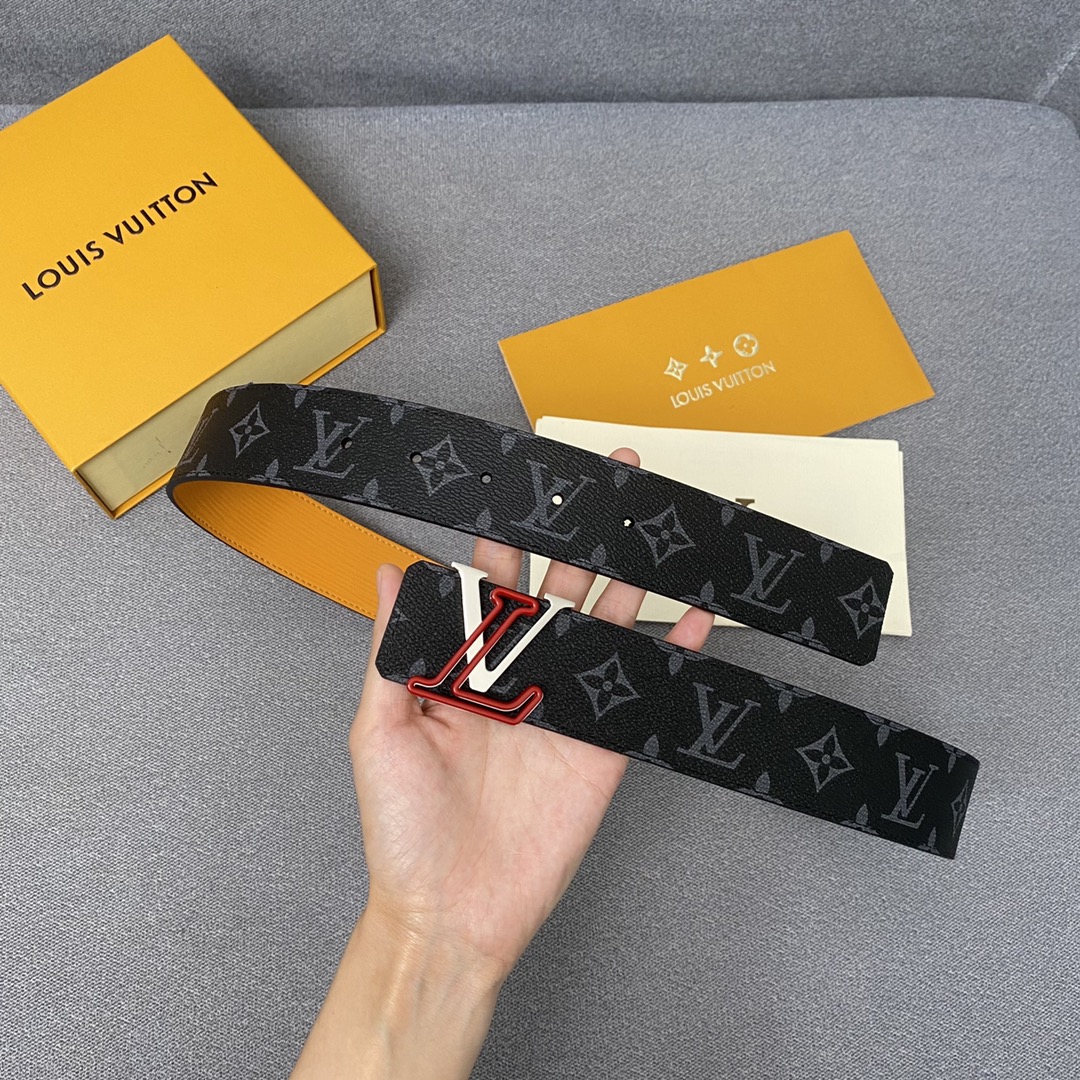 What 1:1 replica
 Louis Vuitton Belts Men Canvas