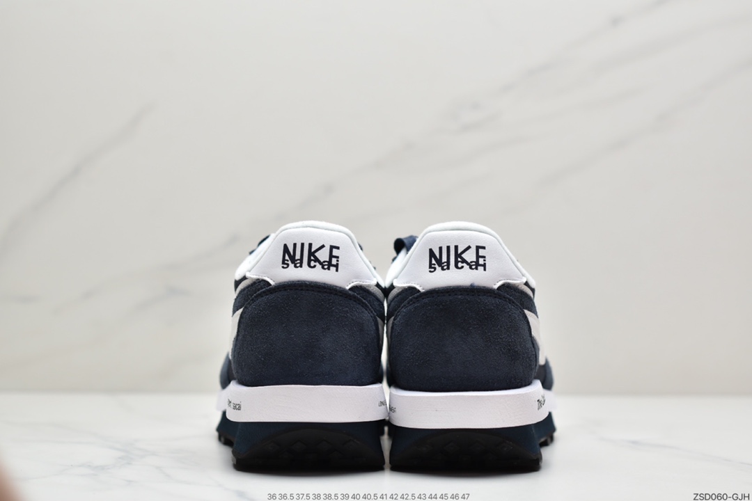 320  Fragment design x Sacai x Nike LDV Waffle Daybreak 藤原浩闪电三方联名深蓝 DH2684-400