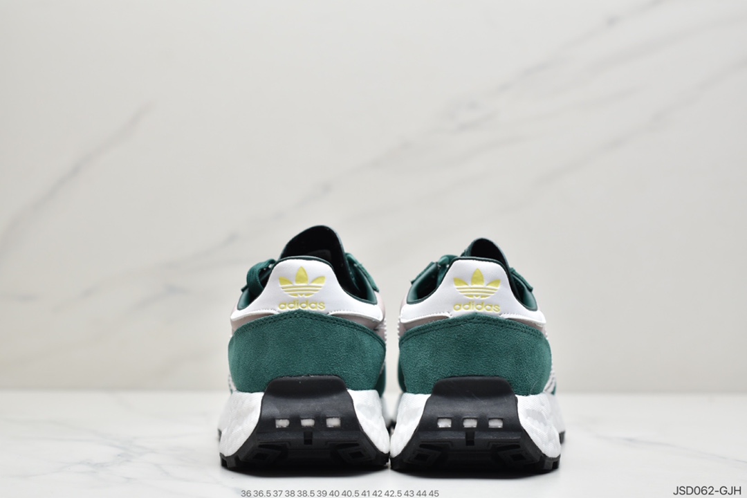 200 阿迪达斯adidas Racing 1 Boost Prototype  速度轻盈复古系列 百搭透气运动慢跑鞋 Q47513