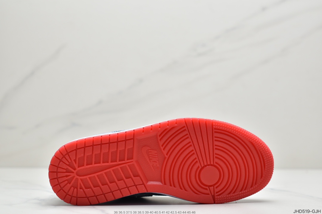 190 NIKE Air Jordan 1 Low”Brushstroke Swoosh”AJ1 315921-491