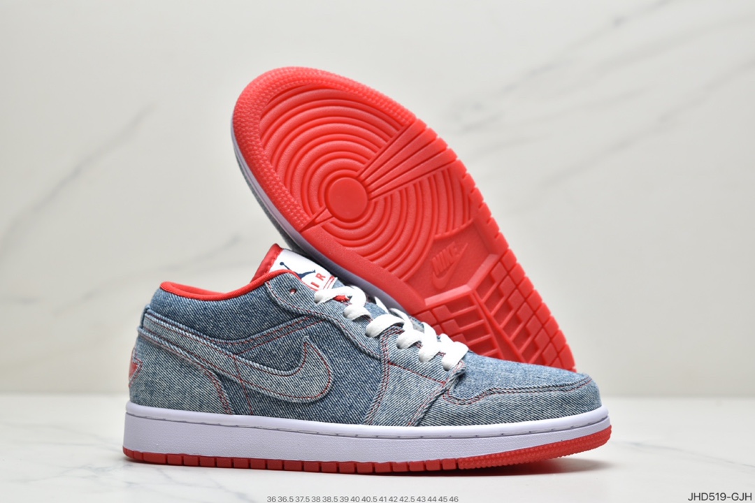190 NIKE Air Jordan 1 Low”Brushstroke Swoosh”AJ1 315921-491