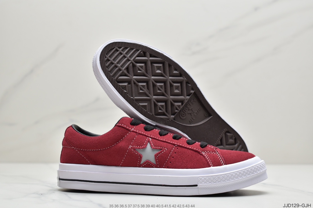 130 匡威 Converse Chuck Taylor One Star Academy OX 一星系列 经典低帮复古休闲百搭硫化板鞋