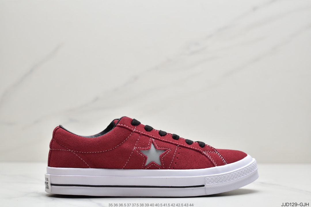 130 匡威 Converse Chuck Taylor One Star Academy OX 一星系列 经典低帮复古休闲百搭硫化板鞋