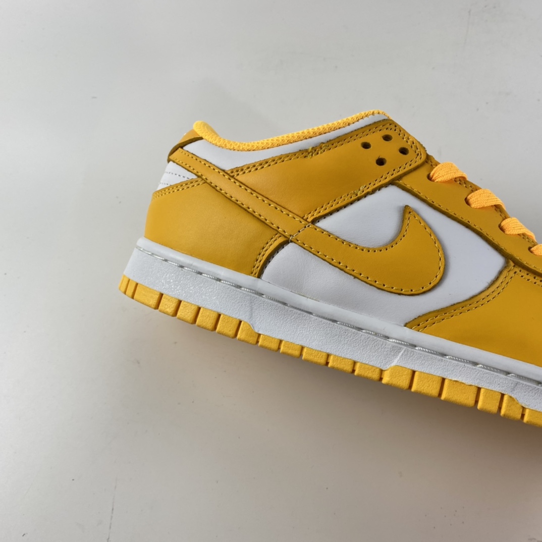 P320 Nike Dunk Low SB 扣篮系列白黄配色低帮休闲运动滑板鞋 DD1503-800
