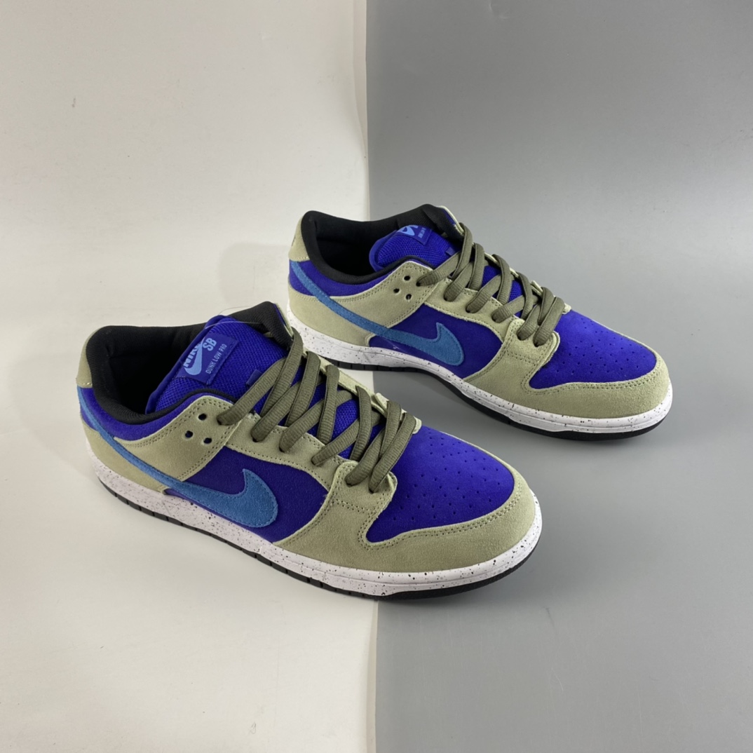 P260 Nike SB Dunk Low”Celadon”扣篮系列低帮休闲运动滑板板鞋“青瓷蓝灰”BQ6817-301