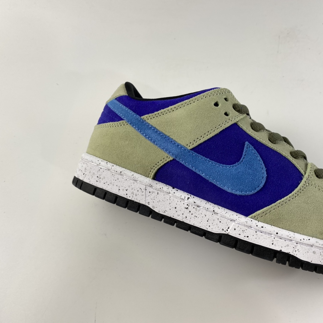 P260 Nike SB Dunk Low”Celadon”扣篮系列低帮休闲运动滑板板鞋“青瓷蓝灰”BQ6817-301