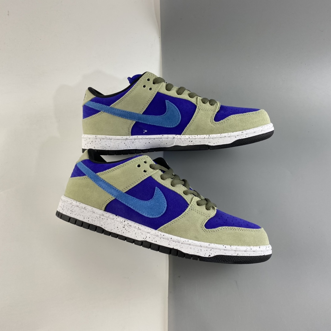 P260 Nike SB Dunk Low”Celadon”扣篮系列低帮休闲运动滑板板鞋“青瓷蓝灰”BQ6817-301