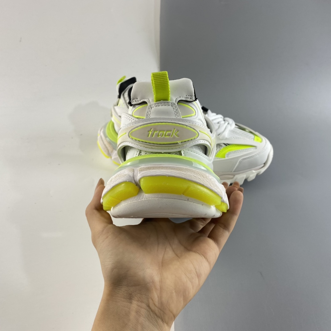 P460 Balenciaga Sneaker Tess s.Gomma MAILLE WHITE/ORANGE 巴黎世家3.0 三代户外概念鞋