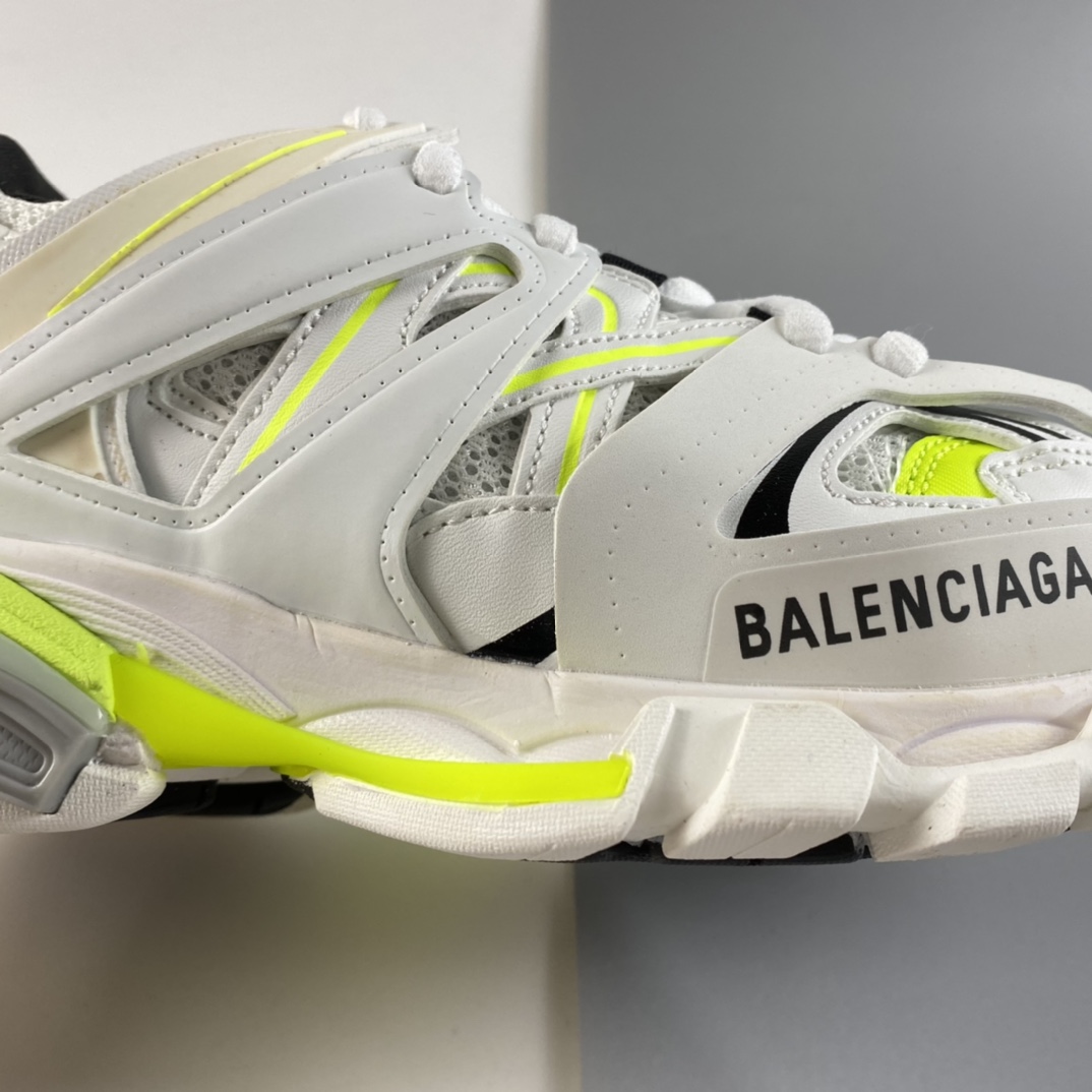 P460 Balenciaga Sneaker Tess s.Gomma MAILLE WHITE/ORANGE 巴黎世家3.0 三代户外概念鞋