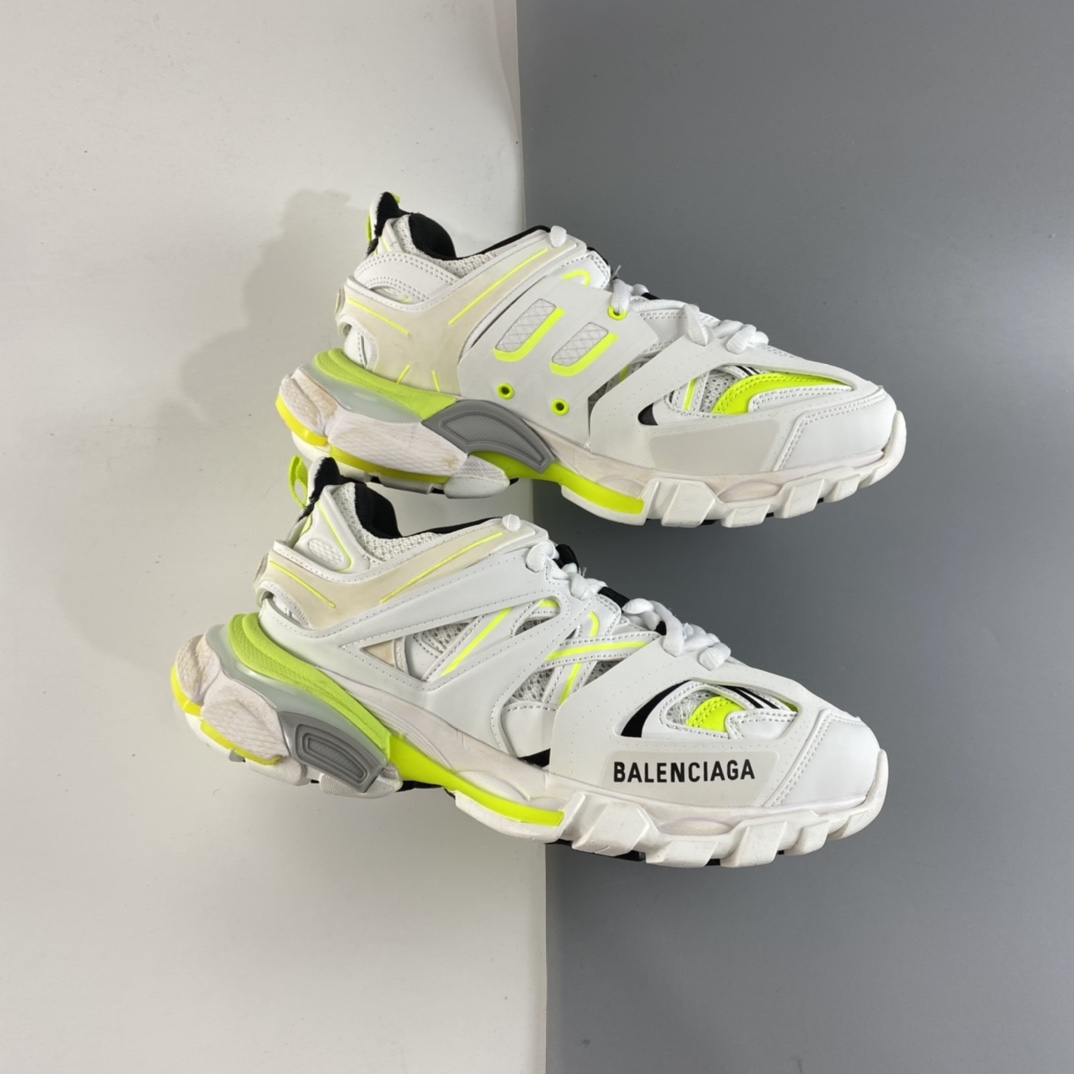 P460 Balenciaga Sneaker Tess s.Gomma MAILLE WHITE/ORANGE 巴黎世家3.0 三代户外概念鞋