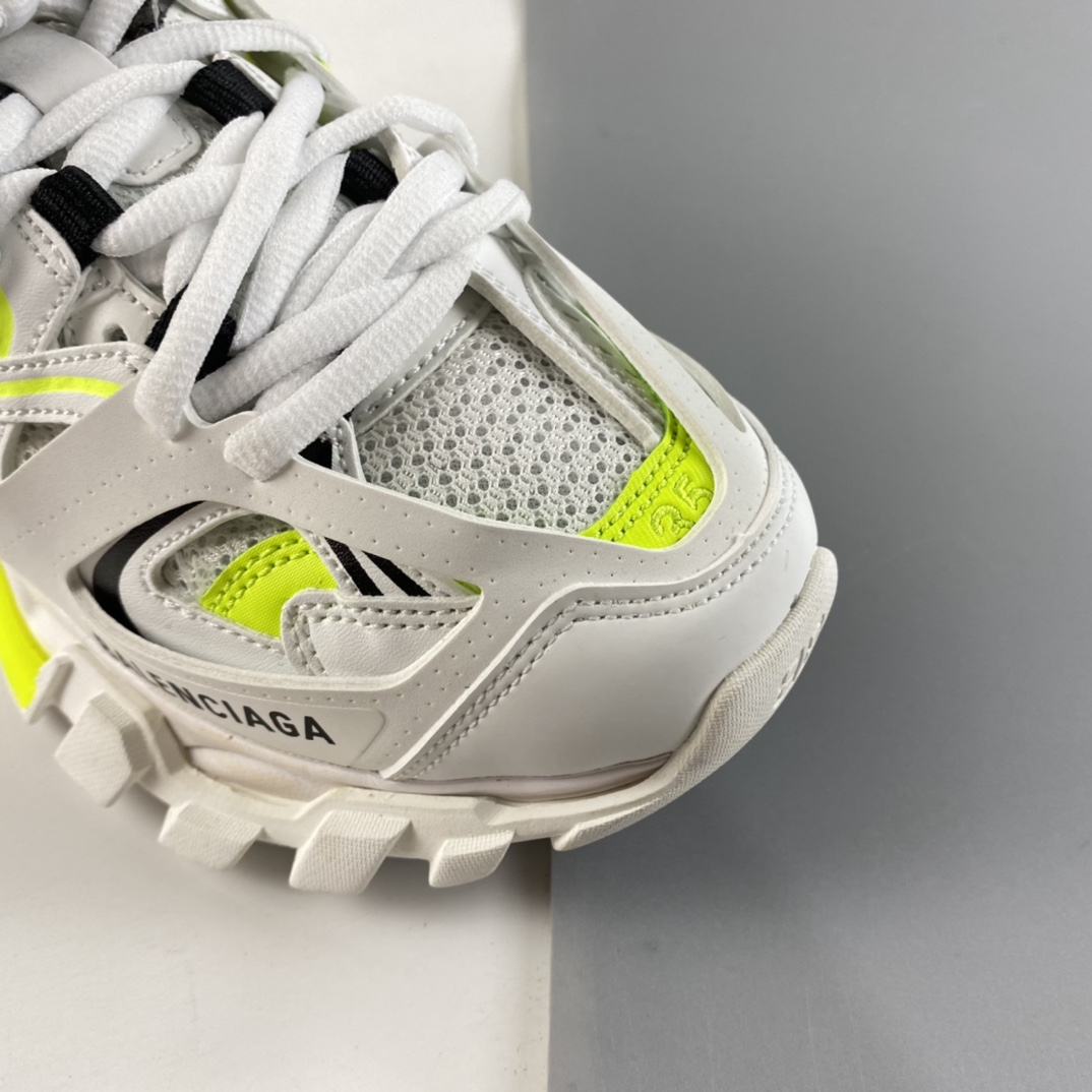 P460 Balenciaga Sneaker Tess s.Gomma MAILLE WHITE/ORANGE 巴黎世家3.0 三代户外概念鞋