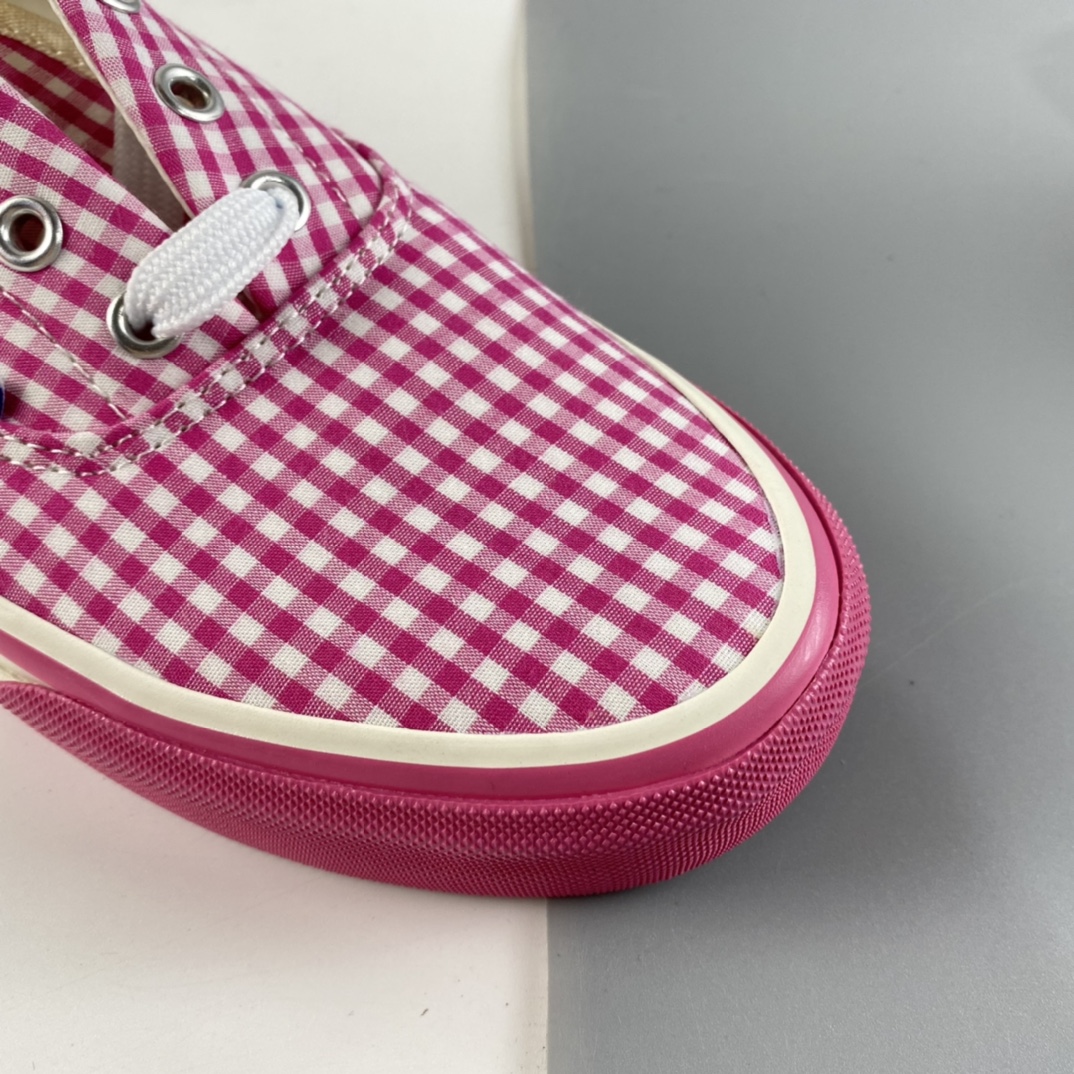 P140 Vans Vault x CDG Girl小清新粉格子联名系列 VN0A4BVA60J
