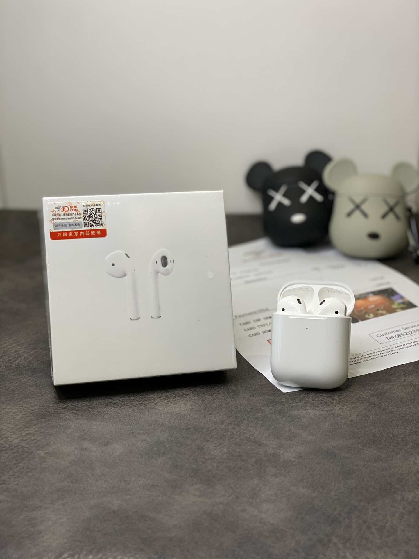 本地放💰80 利润自己加
苹果AirPods二代耳机
络达虎头主板 弹窗电量不跳电!
原厂49g外壳 手感重量接近正品!
震膜14.2原喇叭 主打HiFi完美音质
5.0蓝牙解码Aac协议 双耳通话模式!
随意设置改名定位 游戏视频不延迟!
高速弹窗连接 无需手动设置!
耳机充满可使用3-4小时,电池盒待机72小时!
赠送保护壳 京东防伪标 京东发票 发等全套配件!
