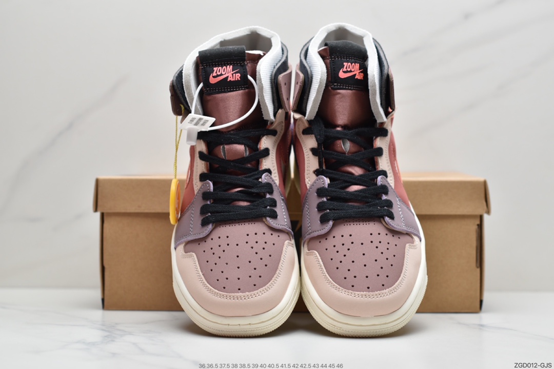 290 Air Jordan 1 Zoom Air CMFT 脏粉公司同源3M反光材质精心打造DJ6910-100