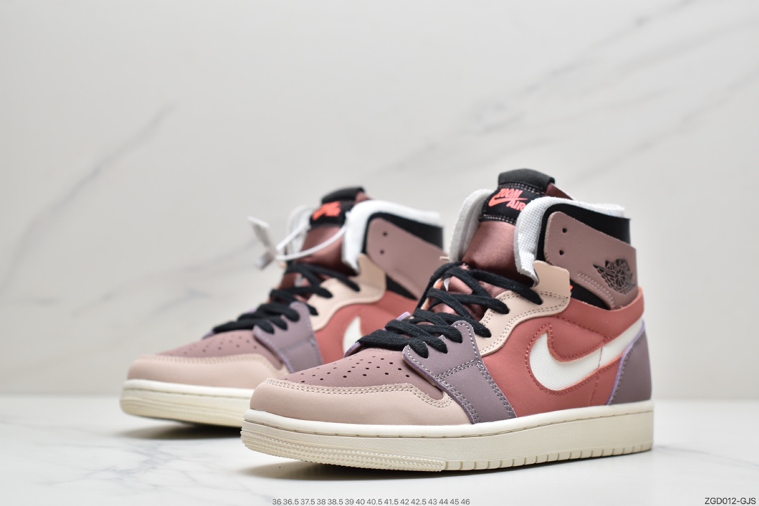 290 Air Jordan 1 Zoom Air CMFT 脏粉公司同源3M反光材质精心打造DJ6910-100