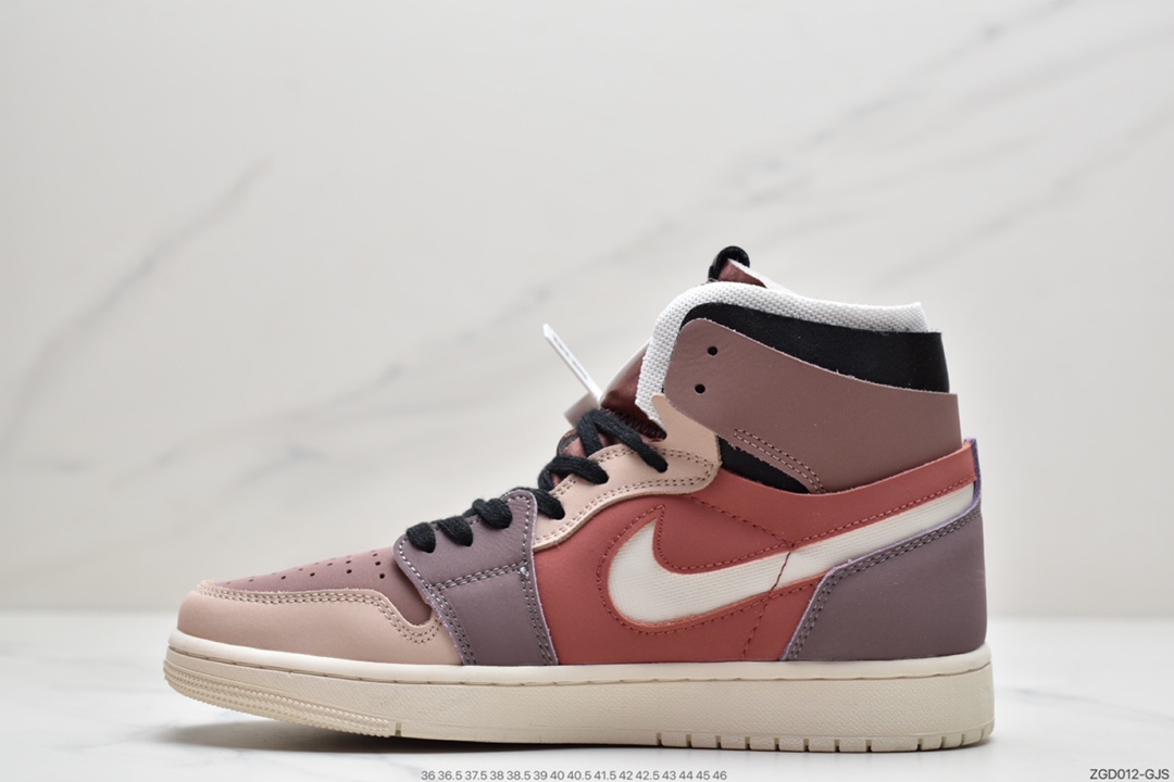 290 Air Jordan 1 Zoom Air CMFT 脏粉公司同源3M反光材质精心打造DJ6910-100