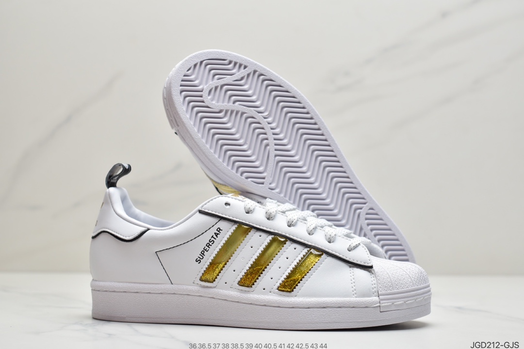 180 阿迪达斯Adidas三叶草 Originals Superstar”CNY”贝壳头经典百搭休闲运动板鞋GX7919