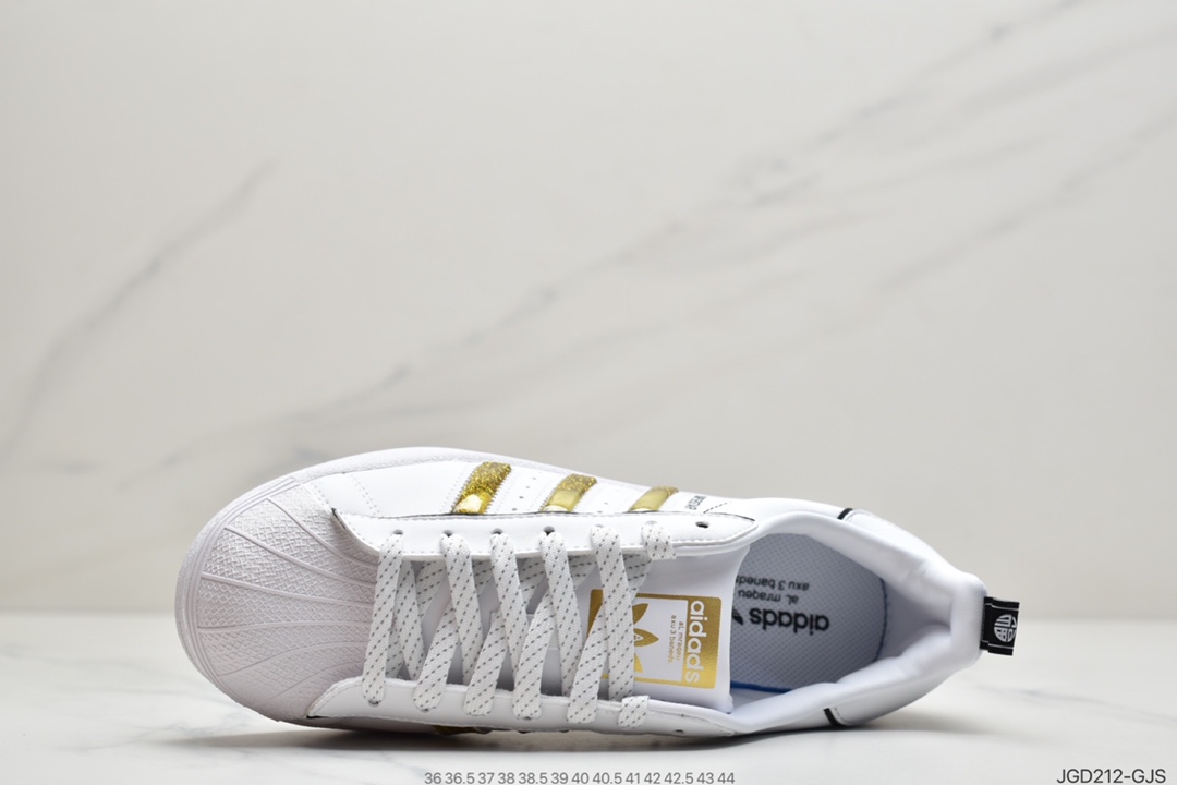 180 阿迪达斯Adidas三叶草 Originals Superstar”CNY”贝壳头经典百搭休闲运动板鞋GX7919