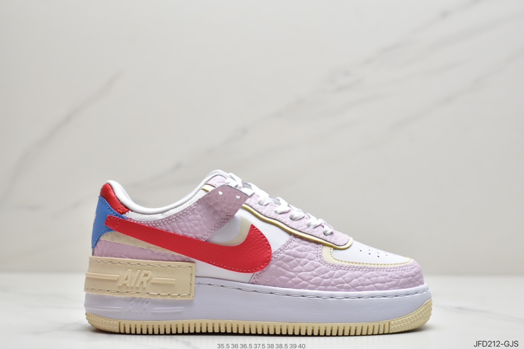 170 耐克Nike Air Force 1 Shadow 彩蛋配色CI0919-106