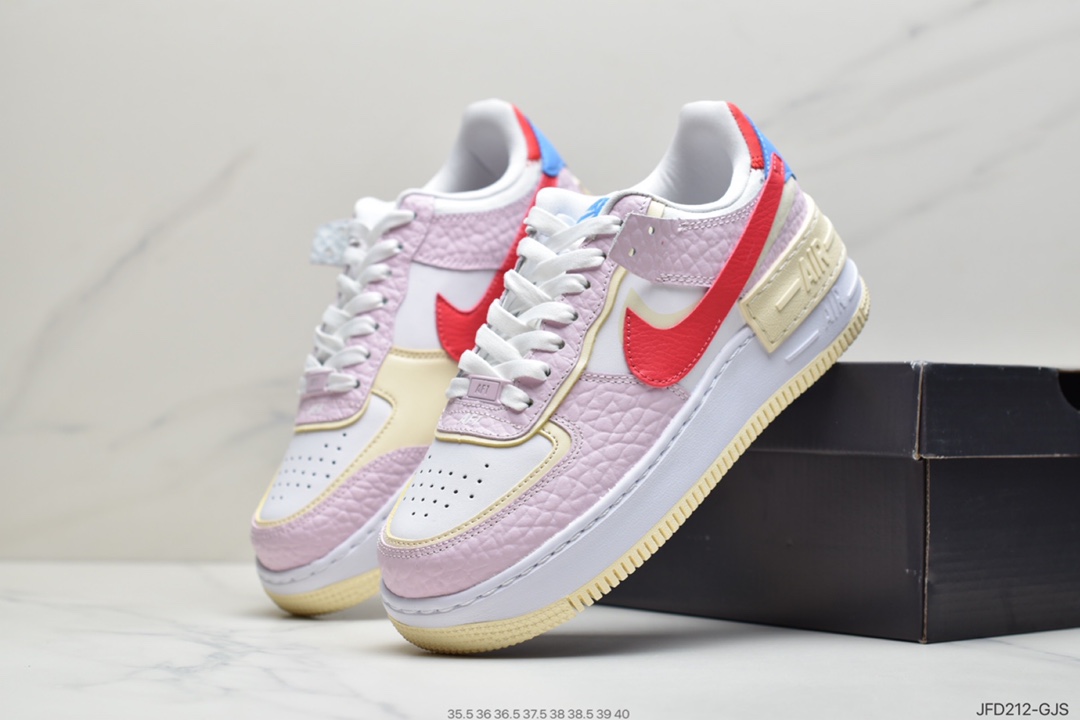 170 耐克Nike Air Force 1 Shadow 彩蛋配色CI0919-106