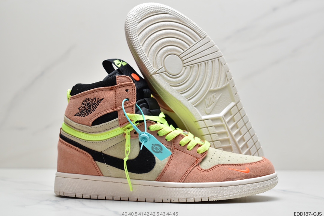 340  Air Jordan 1 High Switch “Purple Pulse” 紫罗兰  CW6576-800