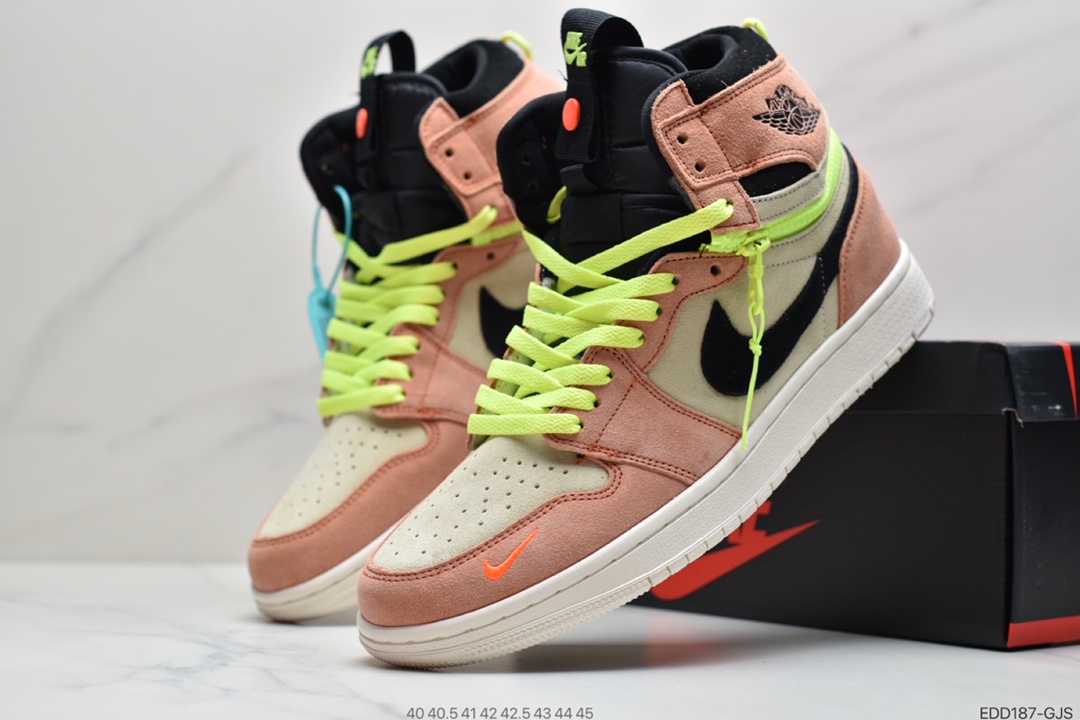 340  Air Jordan 1 High Switch “Purple Pulse” 紫罗兰  CW6576-800