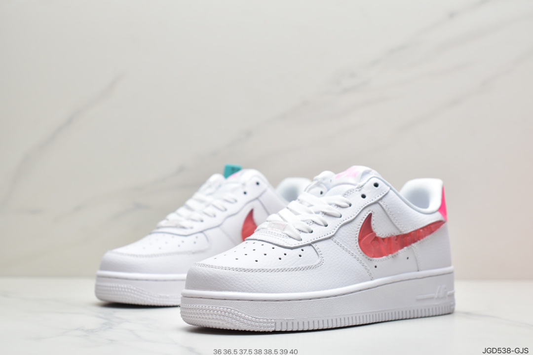 180 情人节 LOVE Nike AIR FMRCE 1 空军一号白粉 CV8482-100