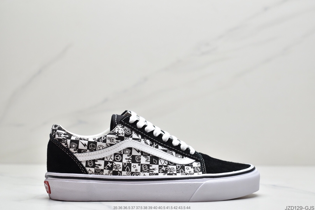 140 万斯范斯VANS  Old Skool  万斯经典款低帮男女滑板鞋