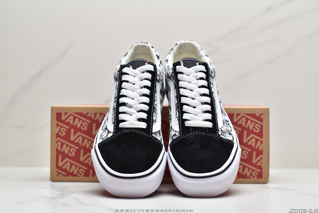 140 万斯范斯VANS  Old Skool  万斯经典款低帮男女滑板鞋