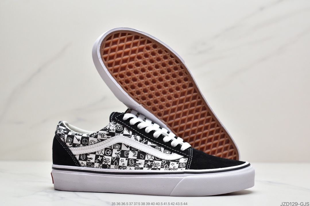 140 万斯范斯VANS  Old Skool  万斯经典款低帮男女滑板鞋