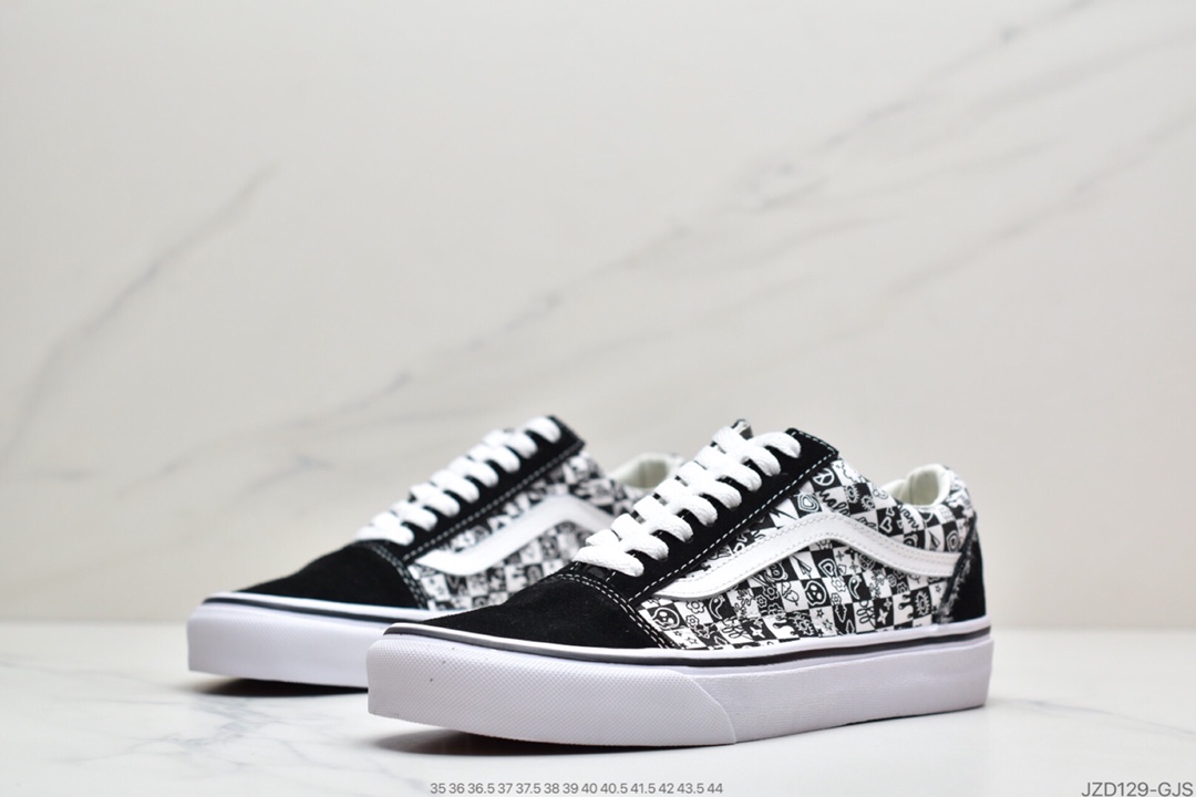 140 万斯范斯VANS  Old Skool  万斯经典款低帮男女滑板鞋