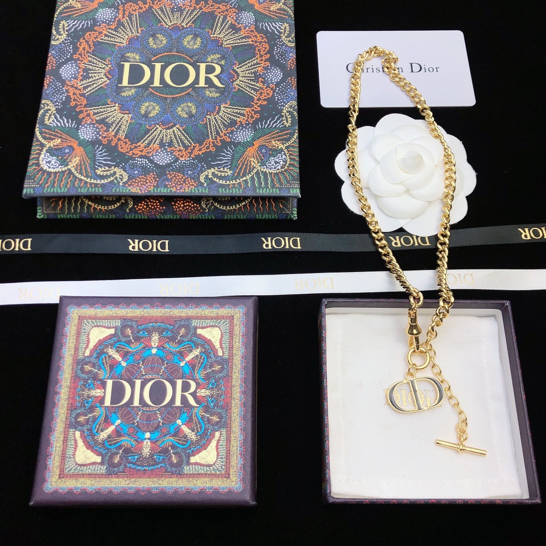 迪奥 Dior 高定典藏高定典雅奢华珠宝首饰项链手链戒指 #7C6D1CB8 2