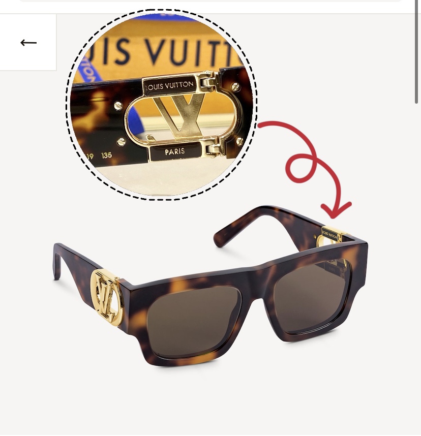  Oversized 
LOUIS VUITTON 
MODZ1478E •
Size54口19-135