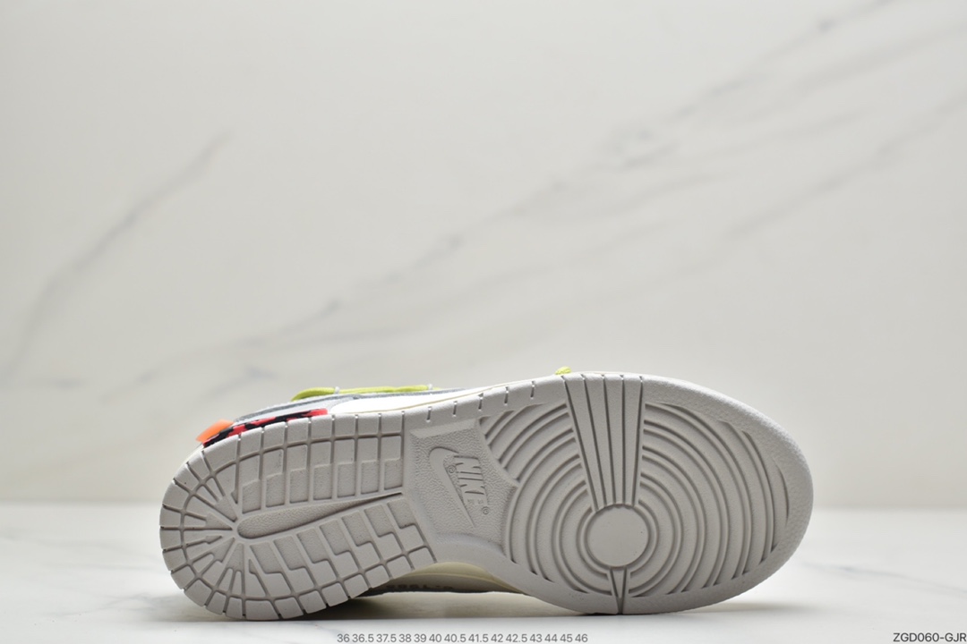 290 VIRGIL ABLOH设计师独立品牌Off-White x Nike SB Dunk Low”The 50”扣篮系列低帮经典百搭休闲运动板鞋 官方货号#DM1602-106