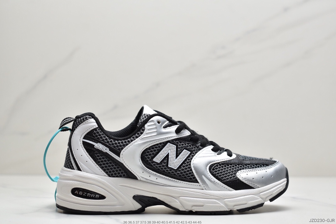 140 New Balance 新百伦MR530FWI系列 夏季网面复古跑鞋透气网面