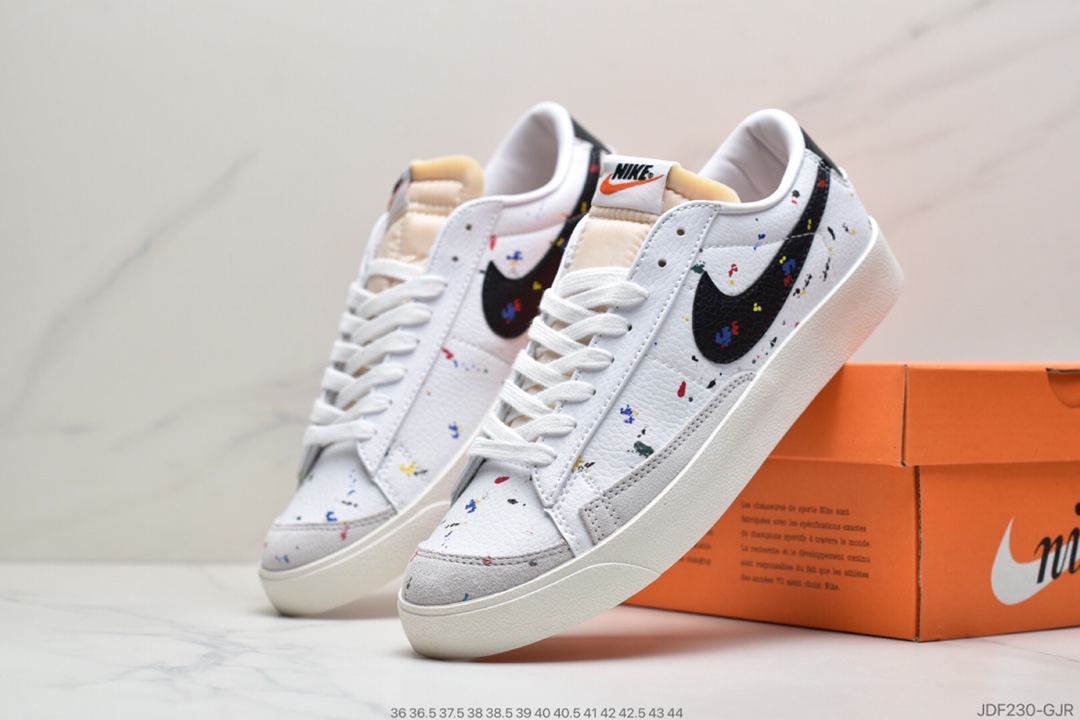 125 耐克NIKE WMNS Blazer Low LE 开拓者 低帮百搭休闲运动皮面板鞋  DJ4279