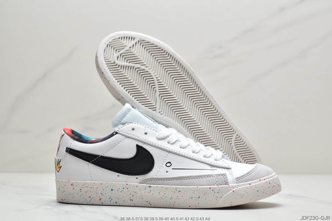 125 耐克NIKE WMNS Blazer Low LE 开拓者 低帮百搭休闲运动皮面板鞋  DJ4279