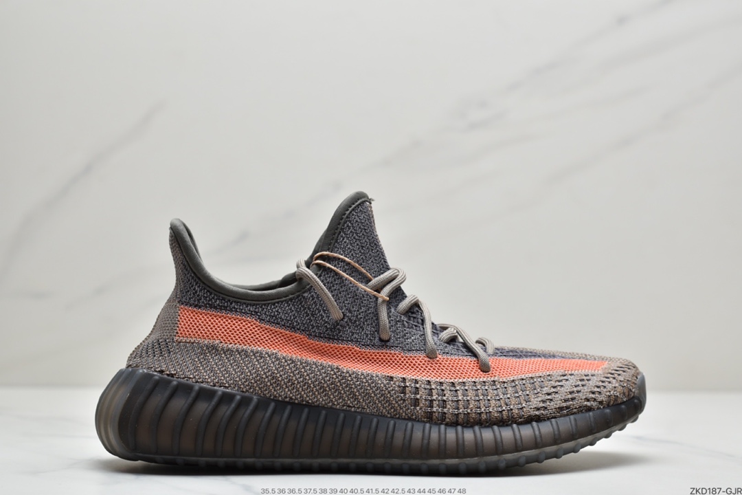 270 联乘侃爷Kanye West x Adidas Yeezy Boost 350 V2”Ash Pearl”椰子百搭轻便爆米花中底休闲运动慢跑鞋“灰珍珠”GY7658
