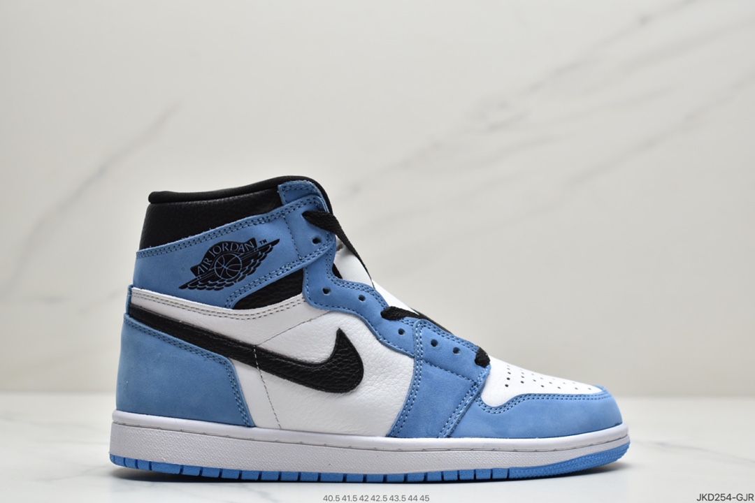 160  乔丹Air Jordan 1 Retro High OGUniversity BlueAJ1代经典复古经典高帮百搭文化篮球鞋 555088-134