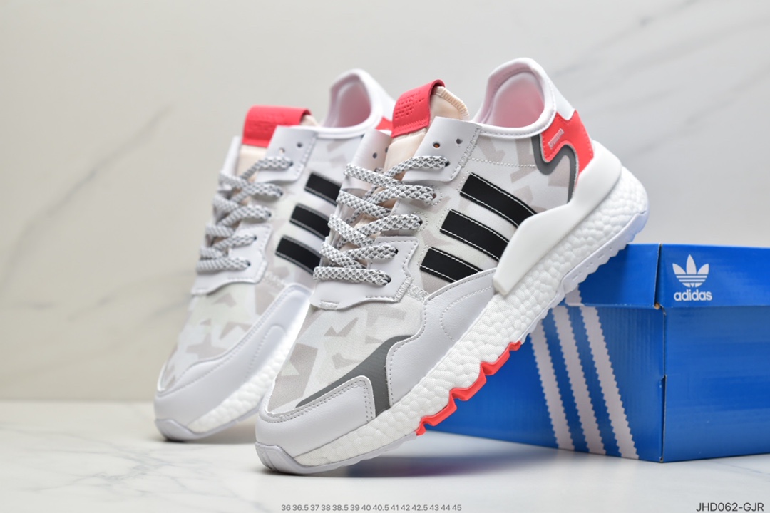 190 阿迪达斯Adidas Nite Jogger Winterized 复古休闲运动跑鞋FV1310