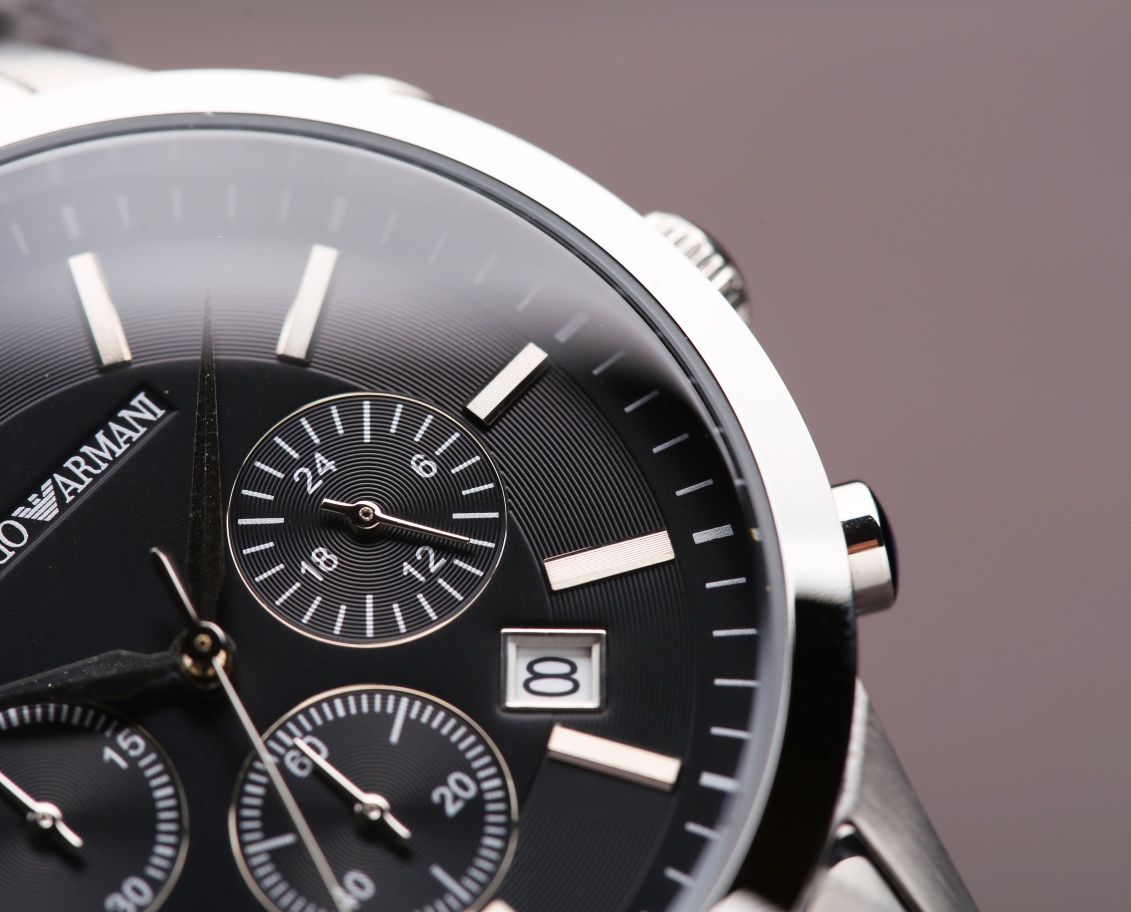 Emporio Armani Men's AR2434 Stainless Steel Chronograph Watch, 43mm 6 i1624076965 8693 4